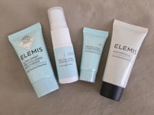 ELEMIS Mini Travel Skincare 4pc Set Incl. Moisturiser, Mist, Eye Mask, Lotion