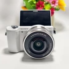 SONY Alpha a5000 Black Mirrorless Digital Camera w/16-50mm Lens English