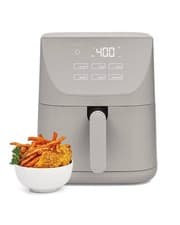 CRUXGG 6QT Air Fryer Gray 1500W Electric Parts 6-Quart Capacity