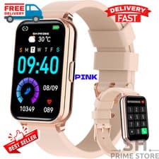 2025 Smart Watch For Men/Women, Waterproof Smartwatch Bluetooth iPhone Samsung