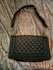 Women's quilted handbag/purse