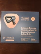 Therabody Theragun Prime Plus Heated Percussion Massage Gun Bluetooth 4 Heads