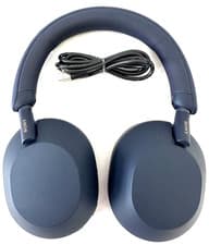 Sony WH-1000XM5 Wireless Noise Canceling Over-Ear Headphones Blue Please Read