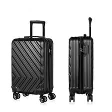 Hardside Carry On Luggage 20" Suitcase Spinner Wheels Lock Airline Approved