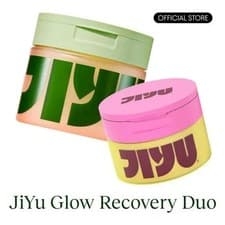 JIYU Korean Skincare Glow Set - NAD+ Toner Pads & Anti-Aging Moisturizer